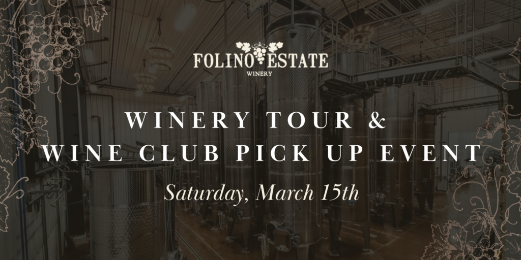 FE March Winery Tour & Wine Club Pick up event