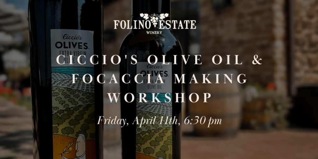 April Olive Oil Tasting